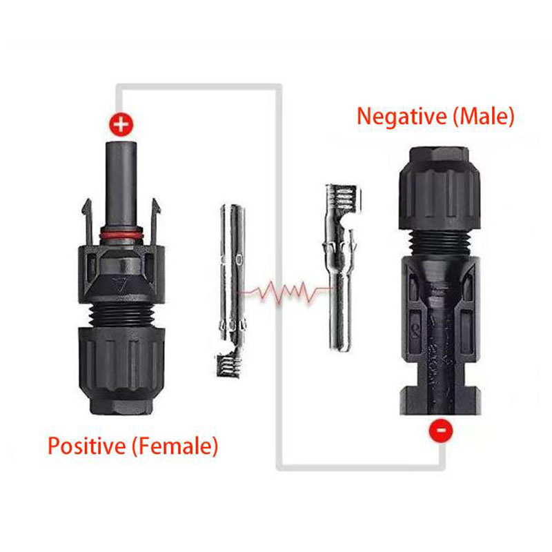 5/10 Pairs Solar Connectors PV - Solar Cable Mc4 Connector 评论和价格