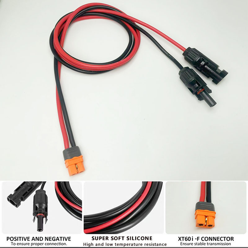 Solar to XT60i-F cable 12AWG s - Solar Cable Mc4 Connector 评论和价格
