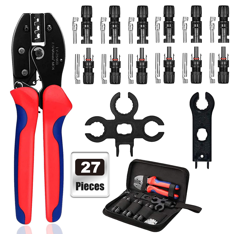 Solar Crimping Pliers Tools Ki - Solar Cable Mc4 Connector 评论和价格