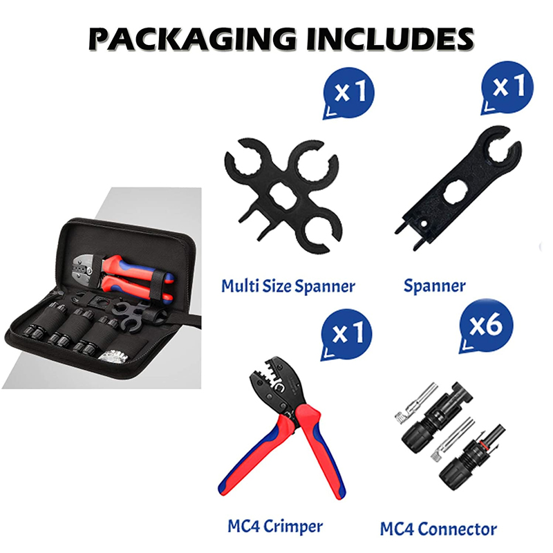 Solar Crimping Pliers Tools Ki - Solar Cable Mc4 Connector 评论和价格