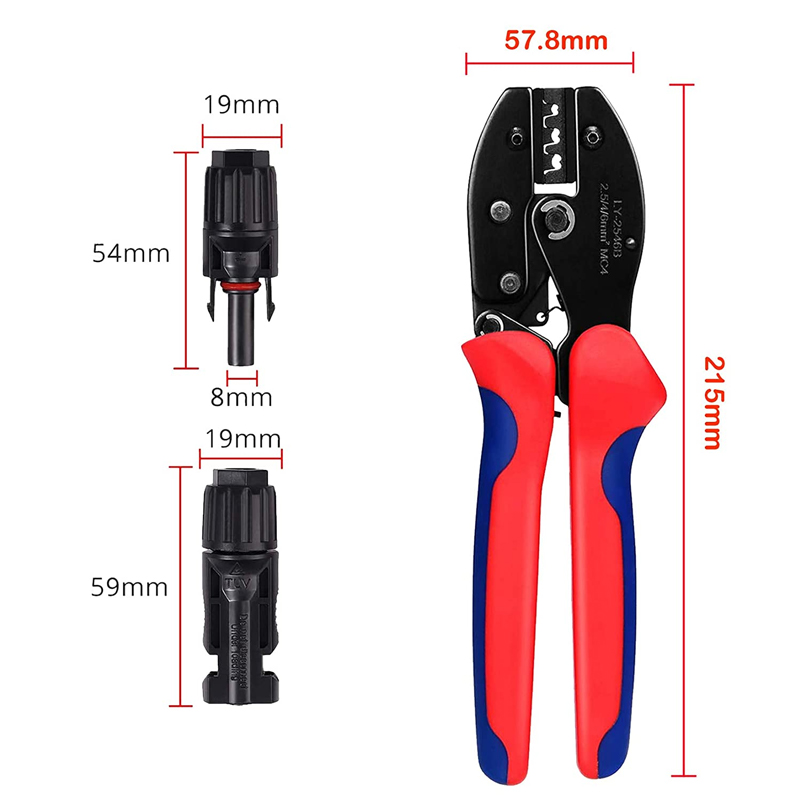 Solar Crimping Pliers Tools Ki - Solar Cable Mc4 Connector 评论和价格