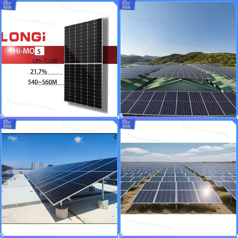 LONGi LR5-72HBD 535W 540W 545W - Longi Panel Lr5 评论和价格