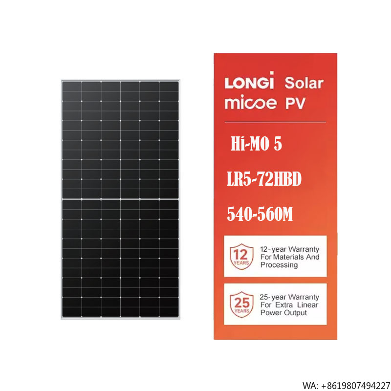 Longi  Hi-MO 5 LR5-72HBD 540-5 - Longi Panel Lr5 评论和价格