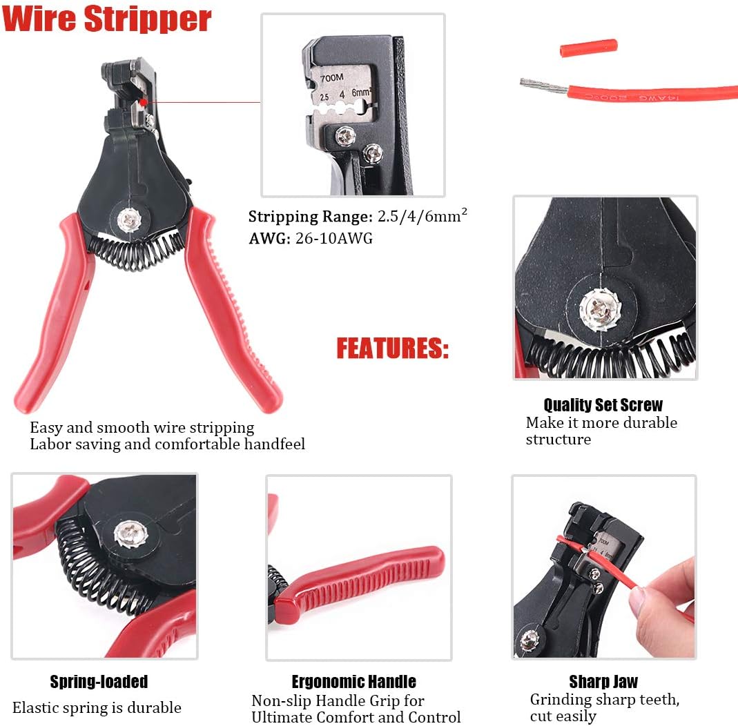 Solar Panel Crimper Tool Kit w - Solar Cable Mc4 Connector 评论和价格