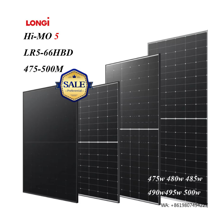 Longi Hi-MO 5 LR5-66HBD 475-50 - Longi Panel Lr5 评论和价格